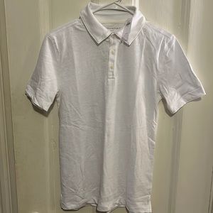 Banana Republic White Polo